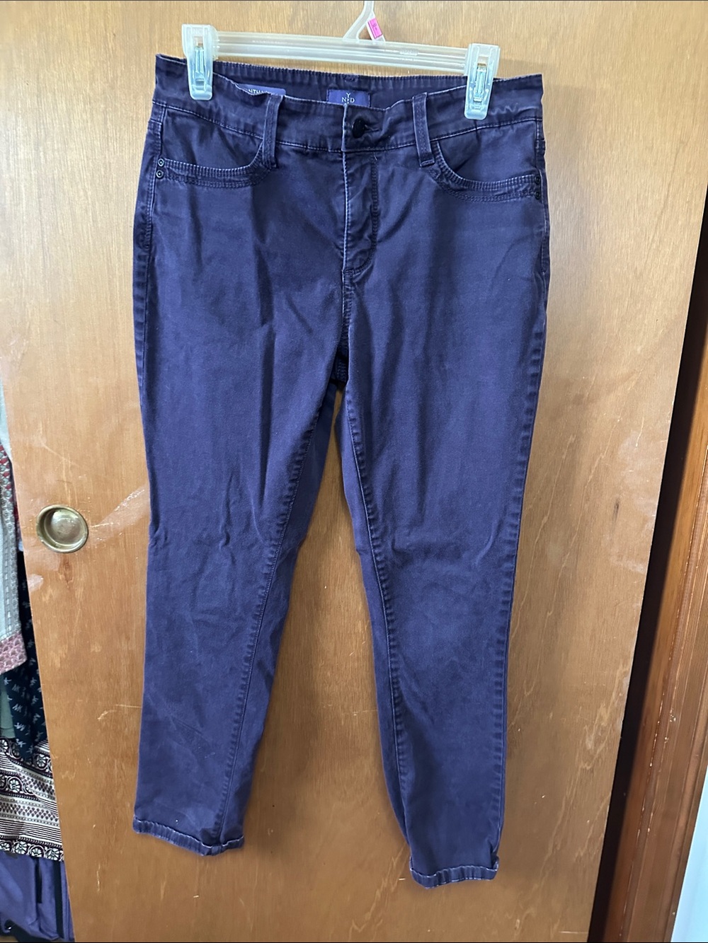 NYDJ Navy Skinny Stretch Jeans - Women's